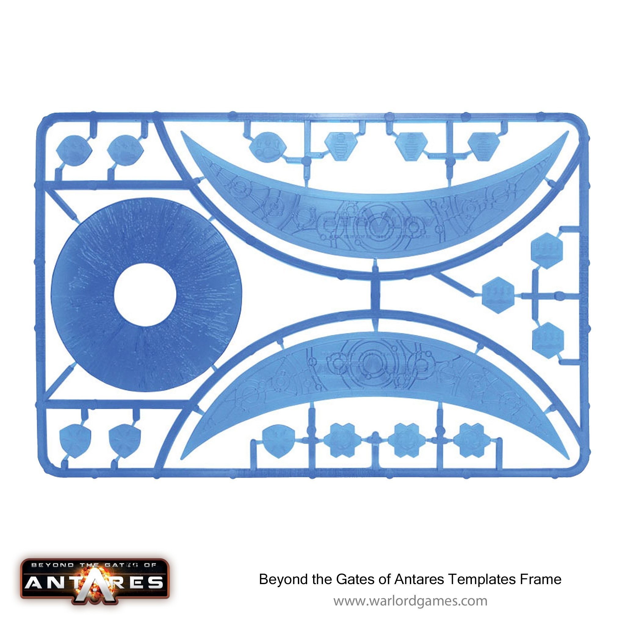 Warlord games Beyond the Gates of Antares: Templates