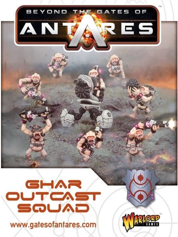Warlord games Beyond the Gates of Antares: Ghar- Outcast Squad