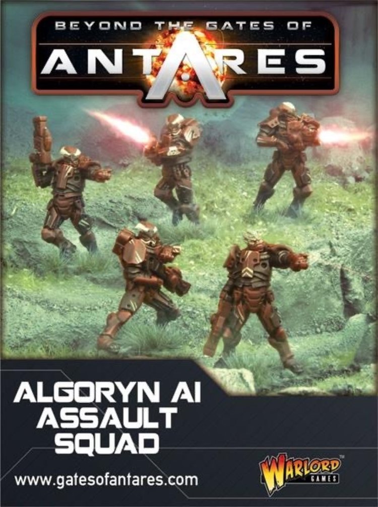 Warlord games Beyond the Gates of Antares: Algoryn- AI Assault Squad