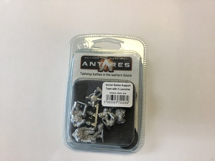 Warlord games Beyond the Gates of Antares: Isorian- Sentax Support with launcher