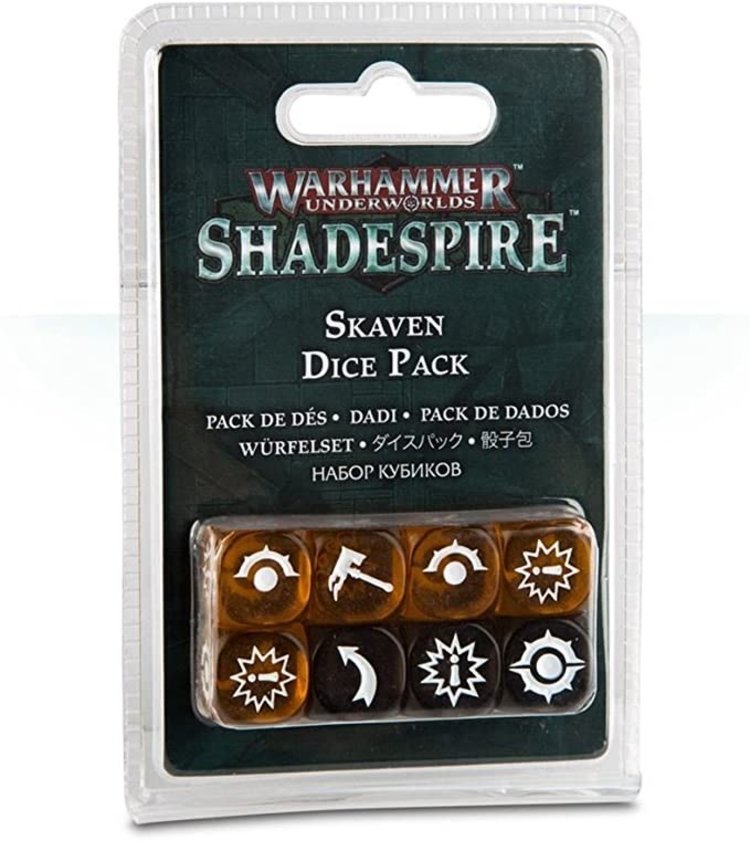 Games Workshop Warhammer Underworlds: Skaven Dice Pack