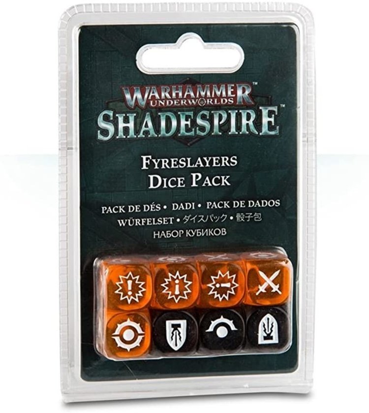 Games Workshop Warhammer Underworlds: Fyreslayers Dice Pack