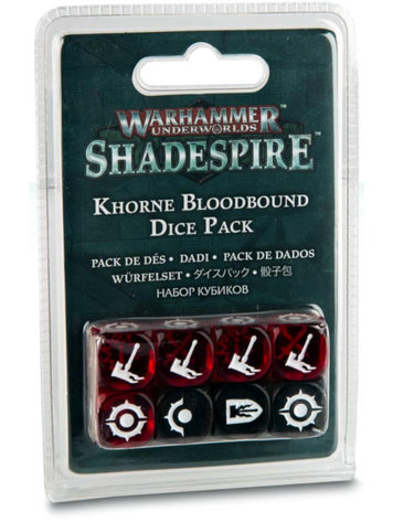 Games Workshop Warhammer Underworlds: Khorne dice
