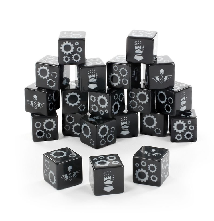 Games Workshop Warhammer 40K Dice: Iron Hands
