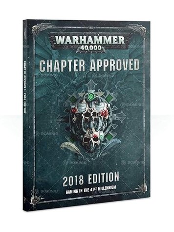 Games Workshop Warhammer 40k Book: Chapter Approved 2018