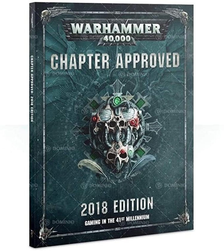 Games Workshop Warhammer 40k Book: Chapter Approved 2018