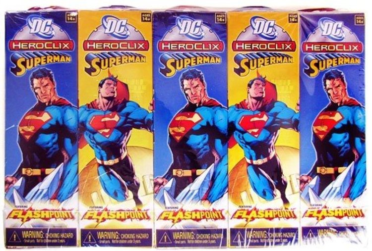 Wizards of the Coast DC HeroClix: Superman Booster