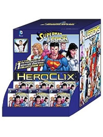 Wizards of the Coast DC Heroclix: Superman & The Legion of Superheroes Gravity Feed