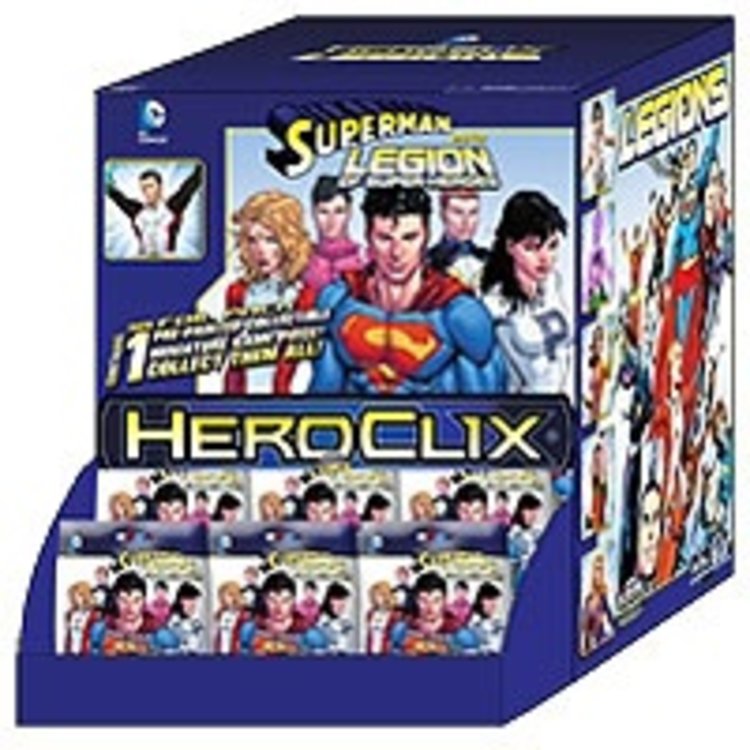 Wizards of the Coast DC Heroclix: Superman & The Legion of Superheroes Gravity Feed