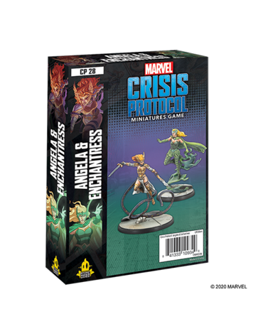 Atomic Mass Games Marvel Crisis Protocol: Angela & Enchantress