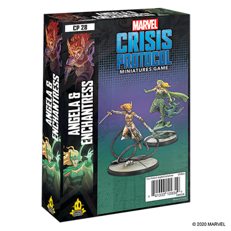 Atomic Mass Games Marvel Crisis Protocol: Angela & Enchantress