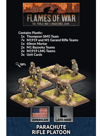 Flames of War Flames of War: US- Parachute Rifle Platoon (late)