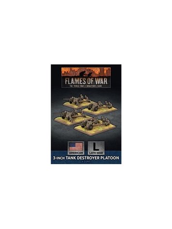 Flames of War Flames of War: US- 3 inch tank destroyer platoon (late)
