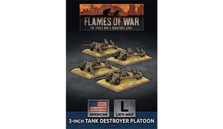Flames of War Flames of War: US- 3 inch tank destroyer platoon (late)