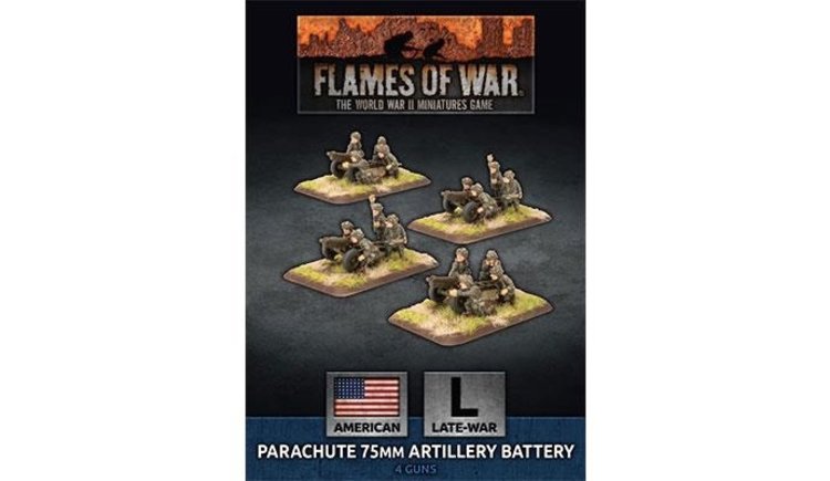 Flames of War Flames of War: US- Parachute 75mm Artillery Battery