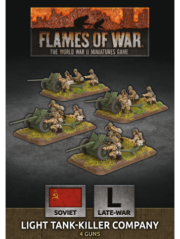 Flames of War Flames of War: Soviet- Light Tank-Killer Company