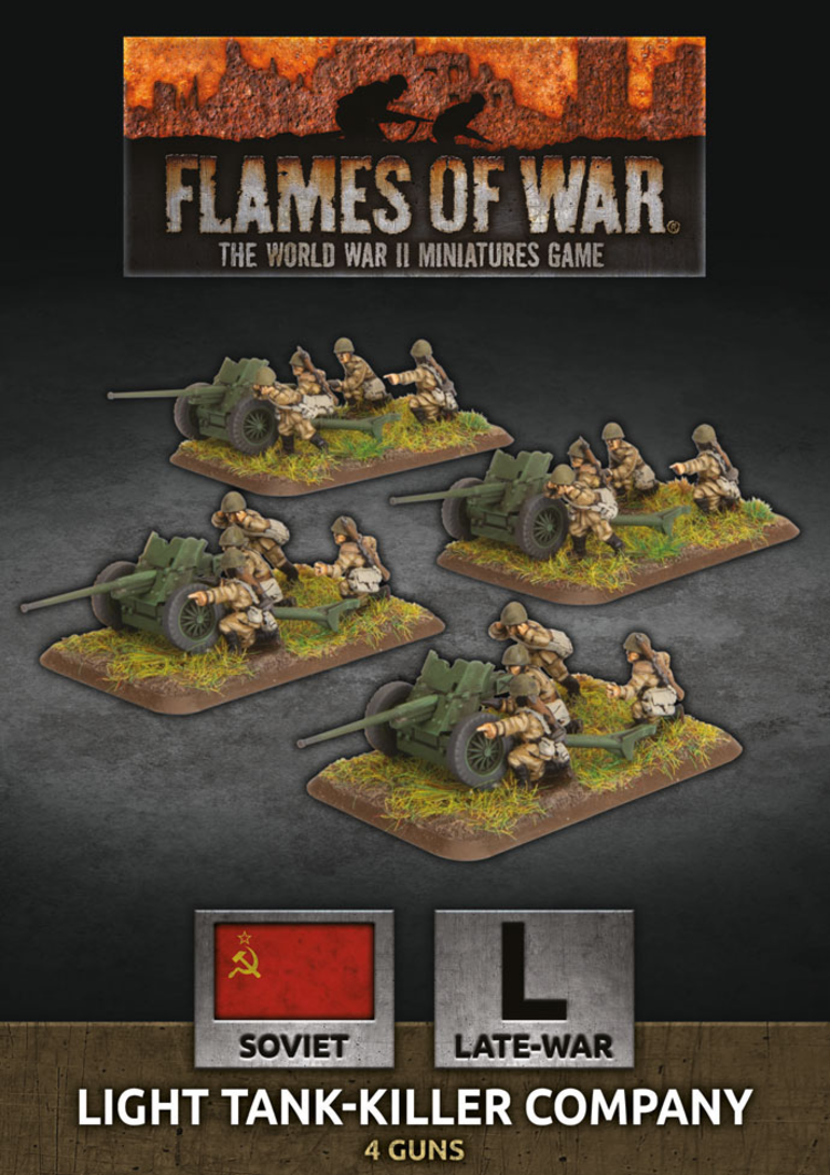 Flames of War Flames of War: Soviet- Light Tank-Killer Company