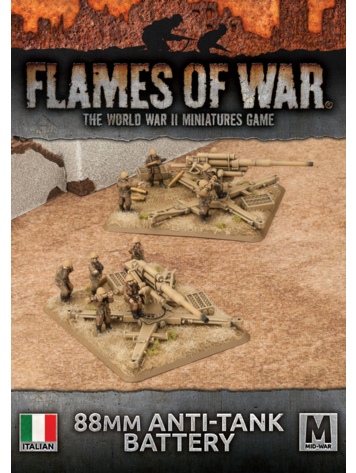 Flames of War Flames of War: Italy- 88mm Anti-tank Battery (mid)