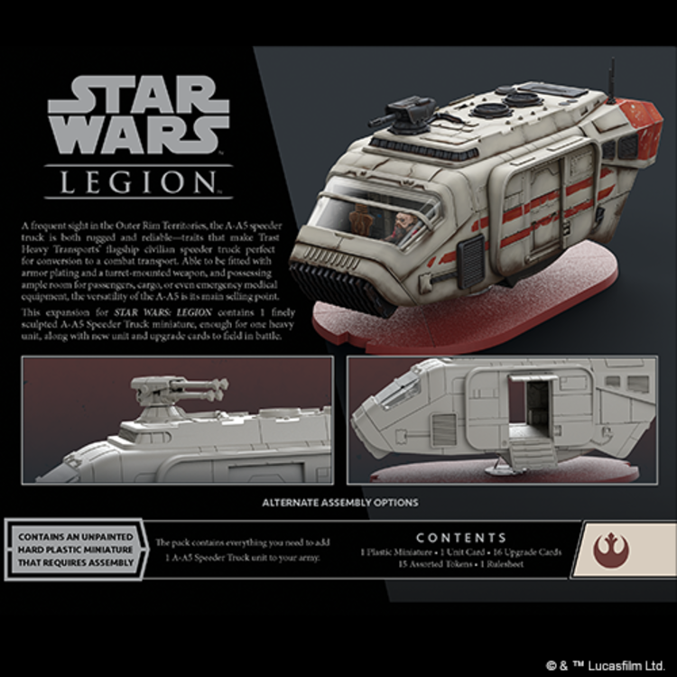 Atomic Mass Games Star Wars Legion: A-A5 Speeder Truck