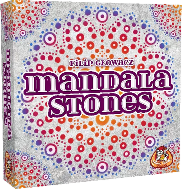 Board & Dice Mandala Stones