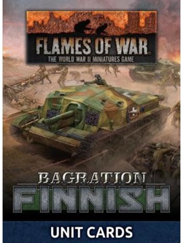 Flames of War Flames of War Unit Cards: Bagration Finnish