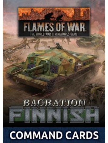 Flames of War Flames of War Command Cards: Bagration Finnish