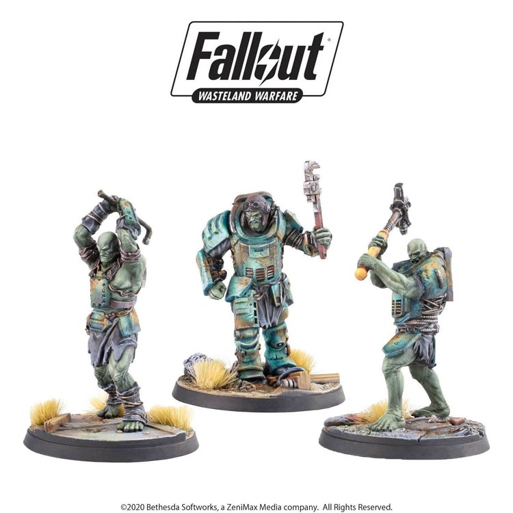 Modiphius Fallout Wasteland Warfare: Super Mutants- Skirmishers