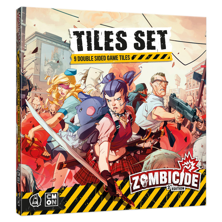 CMON Zombicide 2nd Ed: Tile Set