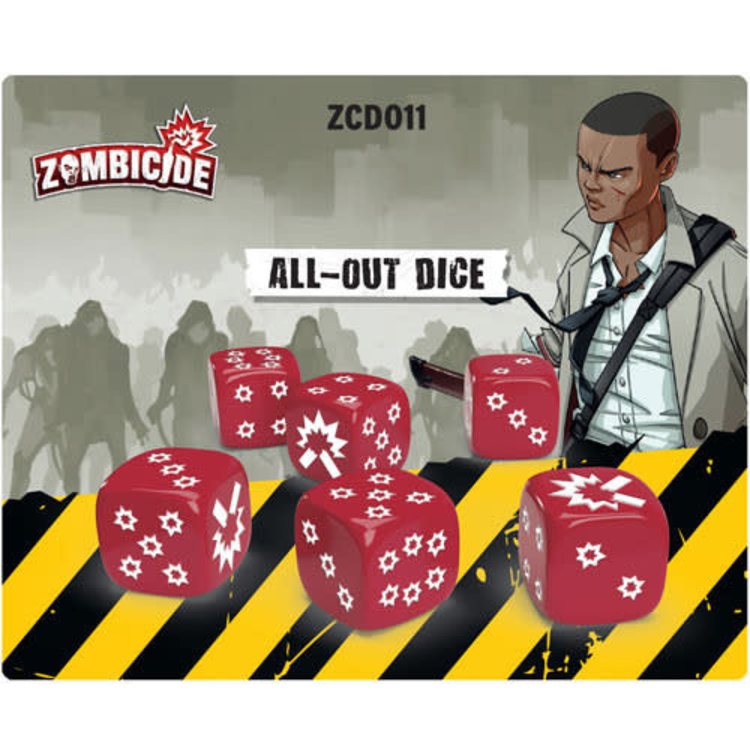 CMON Zombicide 2nd ed: All out Dice