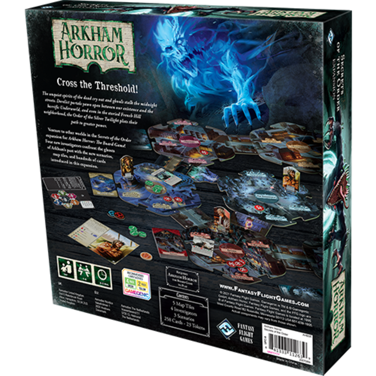 Fantasy Flight Arkham Horror: Secrets of the Order
