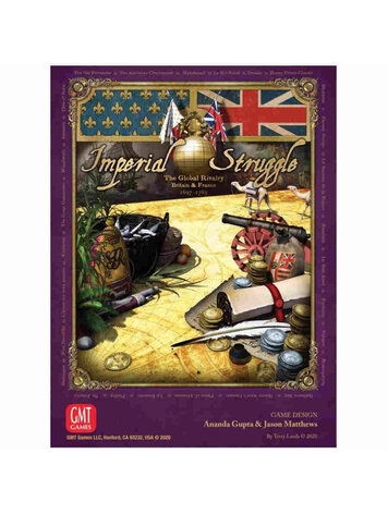 Gmt. Games Imperial Struggle