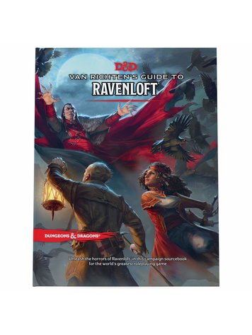 Wizards of the Coast D&D RPG Book: Van Richten’s Guide to Ravenloft