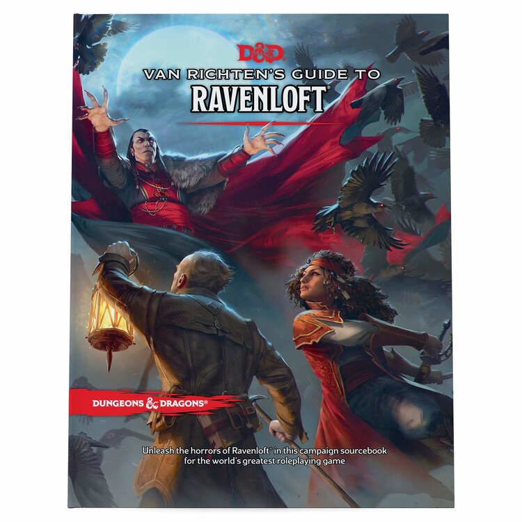 Wizards of the Coast D&D RPG Book: Van Richten’s Guide to Ravenloft