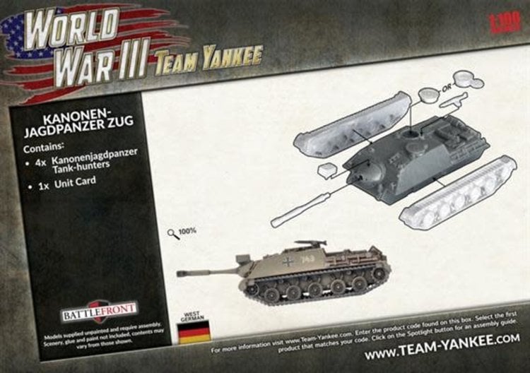 Team yankee Team Yankee: German- Kanonenjagdpanzer Zug