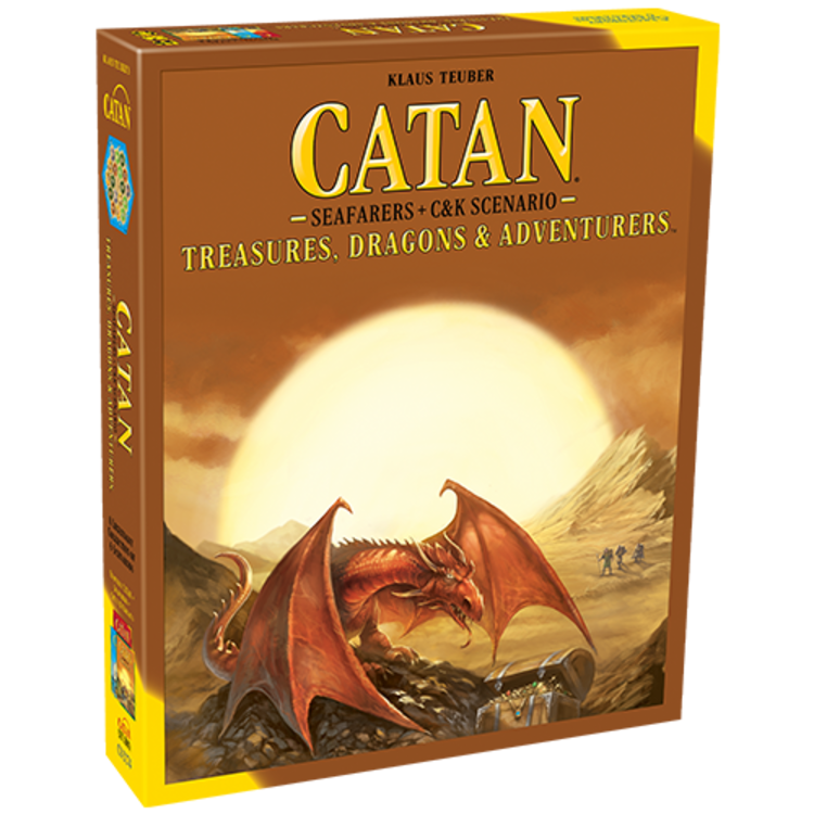 Catan Studio Catan: Seafarers scenario- Treasures, Dragons & Adventurers