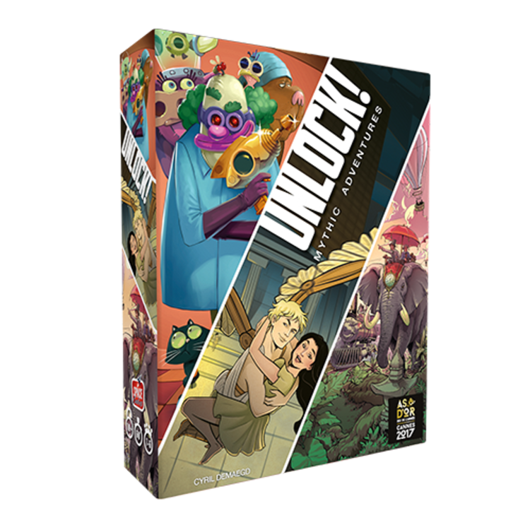 Space Cowboys Unlock! : Mythic Adventures (3 part box)