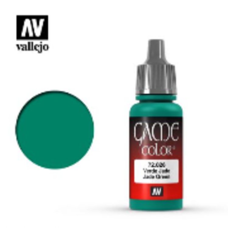 Vallejo Vallejo Game Color: Jade Green 72.026