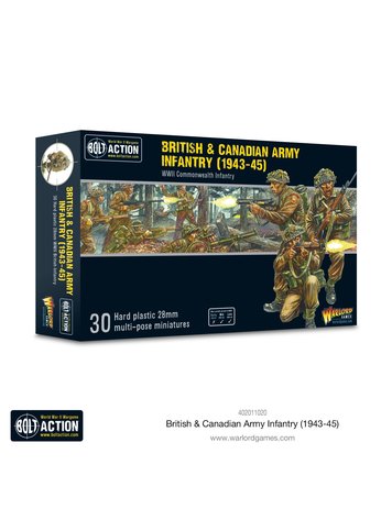 Warlord games Bolt Action: British & Canadian Army Infantry (1943-45)