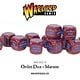 Warlord games Bolt Action: Action Dice Marroon
