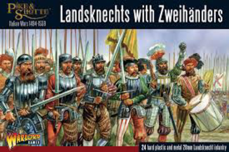 Warlord games Pike & Shotte: Landsknecht Zweihanders