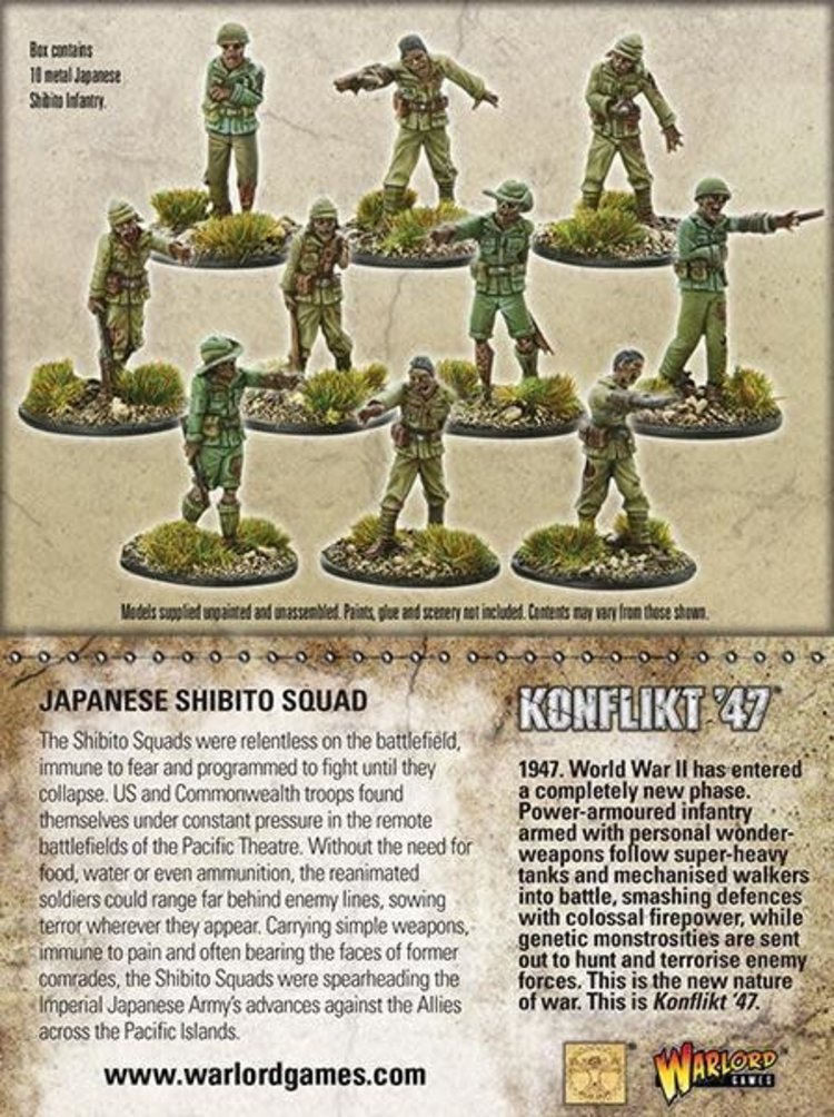 Warlord games Konflikt 47:  Japanese Shibito Squad