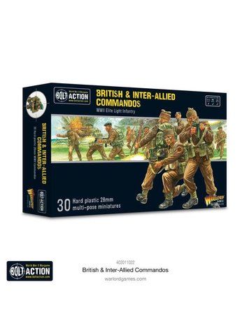 Warlord games Bolt Action: British & Inter Allied Commandos