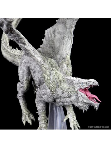 Wizards of the Coast D&D Icons of the Realm Miniature: Adult White Dragon