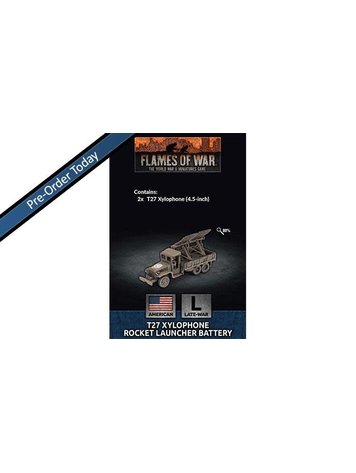 Flames of War Flames of War: US- T27 Xylophone Rocket Launcher (Late)