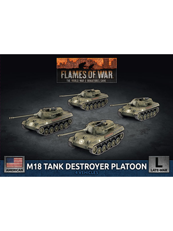 Flames of War Flames of War: US- M18 Tank Destroyer Platoon (Late)