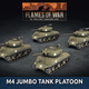 Flames of War Flames of War: US- M4 Jumbo Tank Platoon (late)