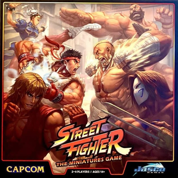 Jasco games Street Fighter Base Game