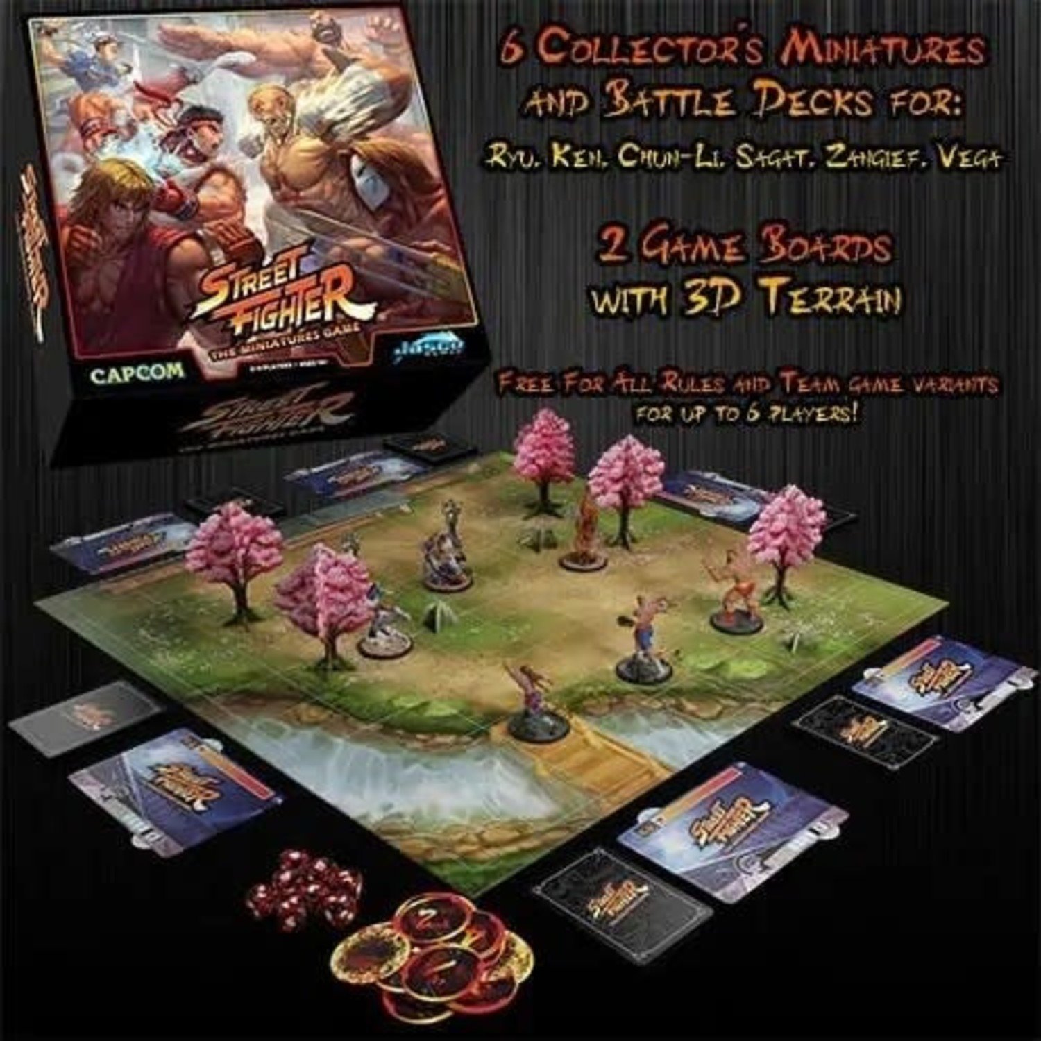 Street Fighter: The Miniatures Game by Jasco Games — Kickstarter