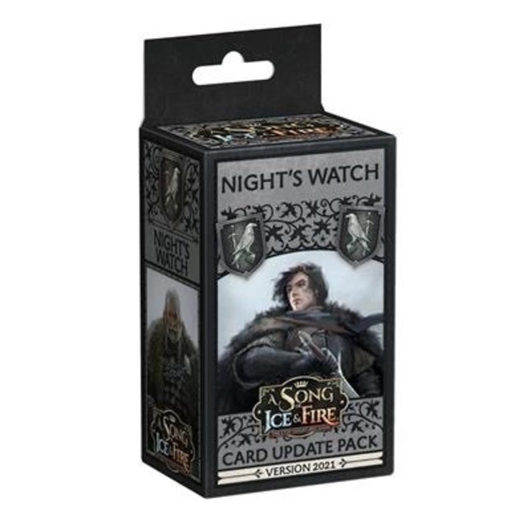 CMON Song of Ice & Fire Card Update Pack 2021:  Nights Watch