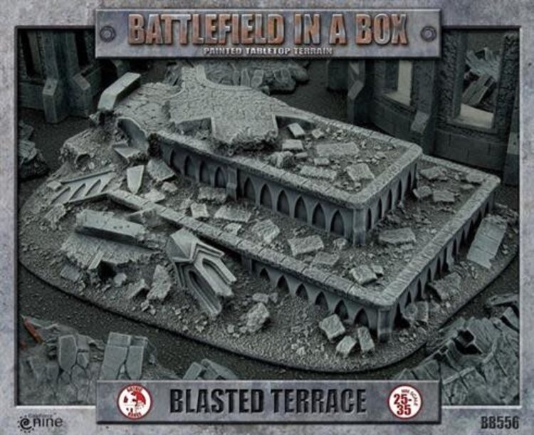Gale Force Nine Battlefield in a Box: Gothic- Blasted Terrace